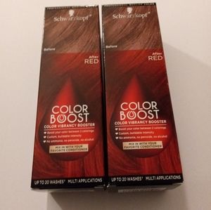 Schwarzkopf after red color boost set of two
